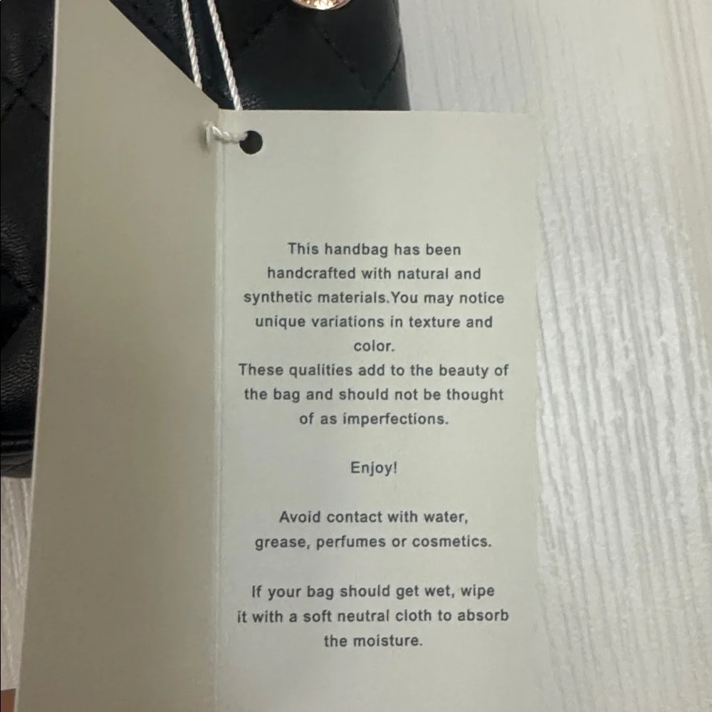 VALENTINO ORLANDI Black Quilted Vegan Cosmetic Case Crossbody Purse NWT $330 - Picture 6 of 11